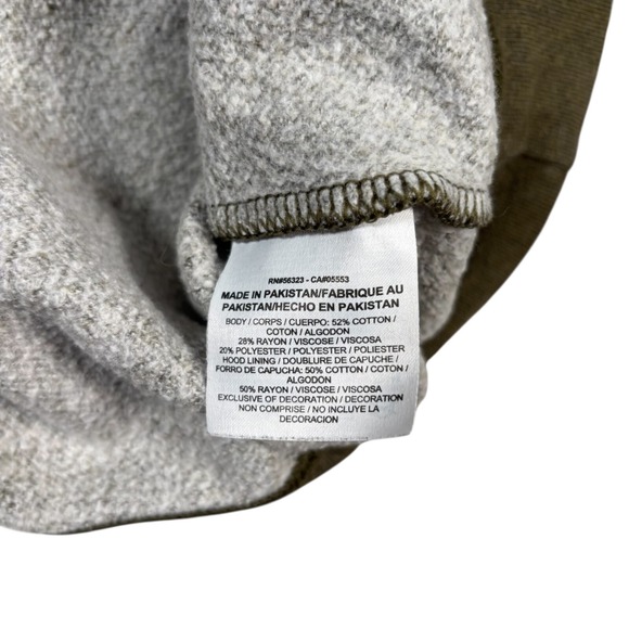 Nike‎ Olive Green Kangaroo Pocket Comfort Pullover Fleece Hoodie Size M Womens - Picture 5 of 7